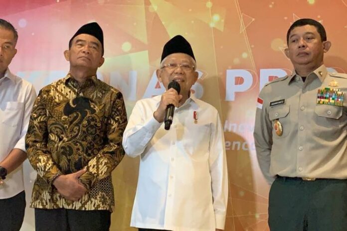 Prabowo Ucapkan Terima Kasih dan Apresiasi Kepada Wapres Amin untuk Persatuan Bangsa