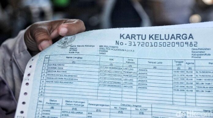 Buat artikel unik tanpa plagiat sebanyak 1000 kata untuk: Kartu Keluarga Baru Kini Tersedia, Berikut Cara Mengurusnya